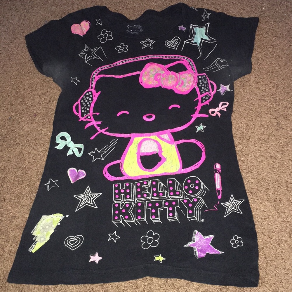 Hello Kitty Neon Graphic Tee